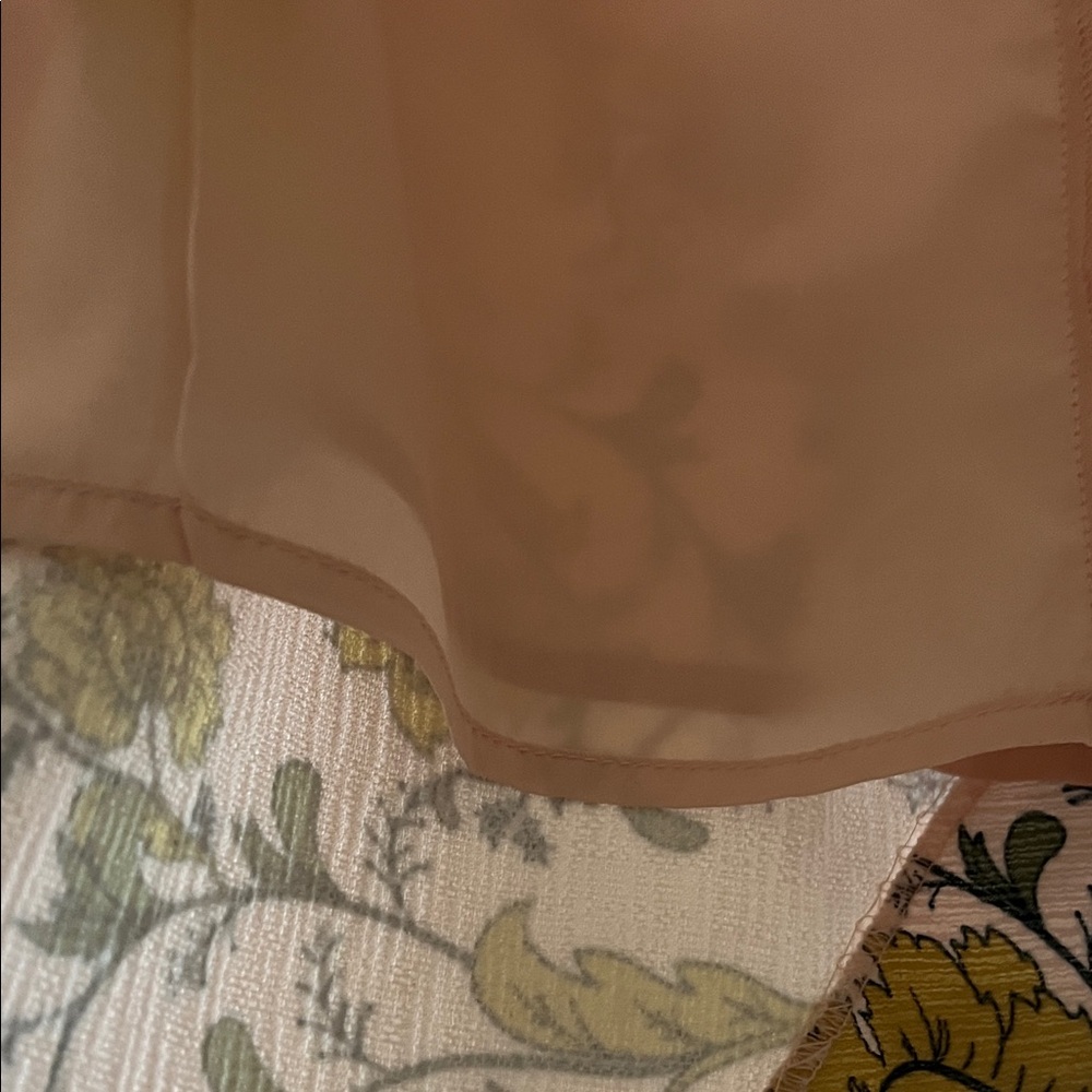 KEEPSAKE the Label Floral Strapless Midi Dress - Yellow & Pale Pink - Picture 5 of 9